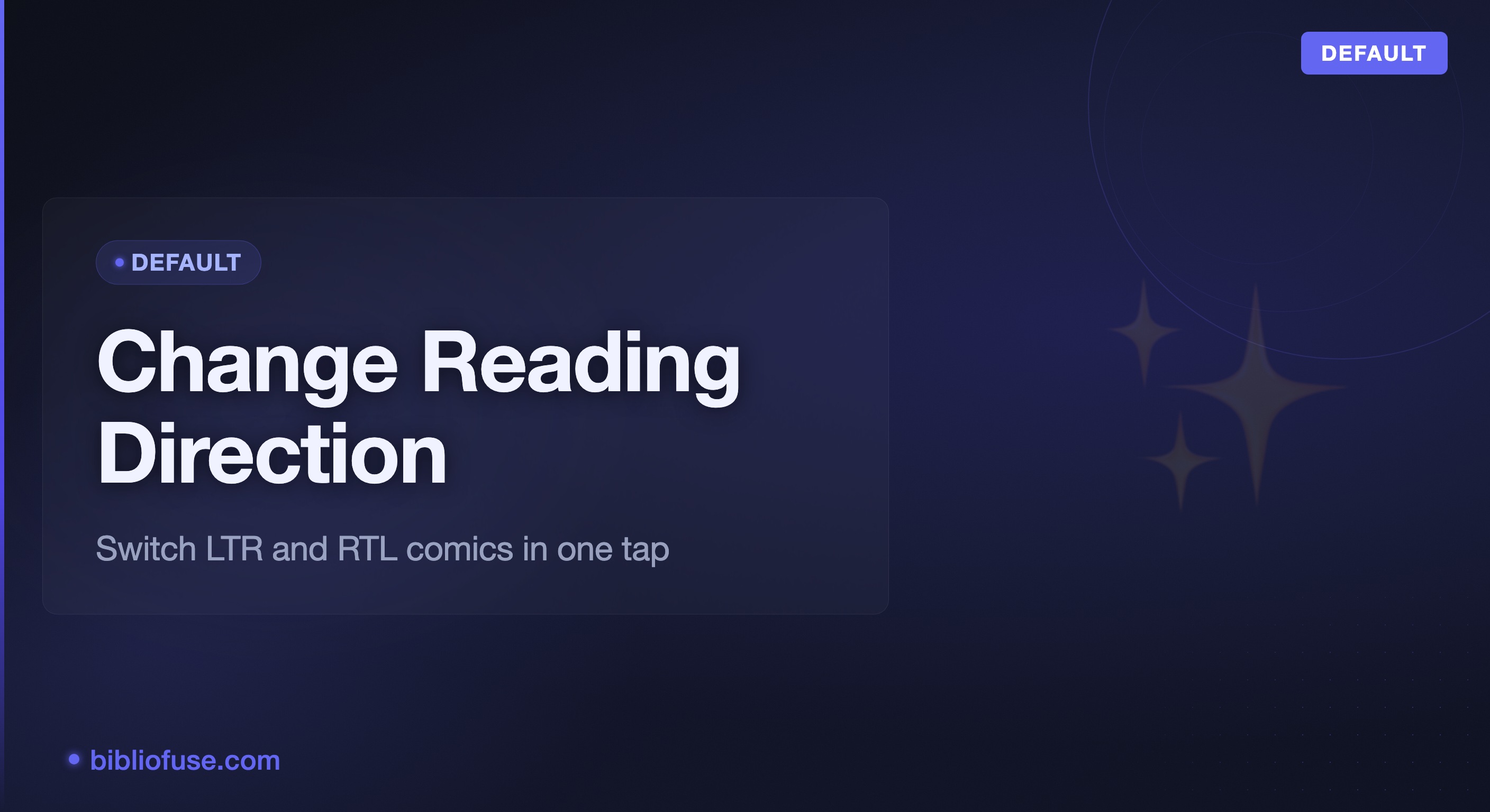 Cara Beralih antara Bacaan LTR dan RTL di BiblioFuse